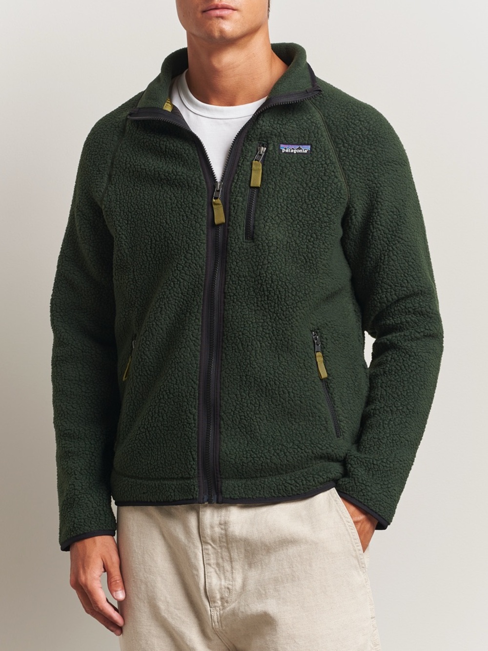 Patagonia Men’s Retro Pile Fleece Jacket Old Growth Green OLGG XL